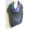 Foulard (90x90) "Les iris" de Jean LACALMONTIE