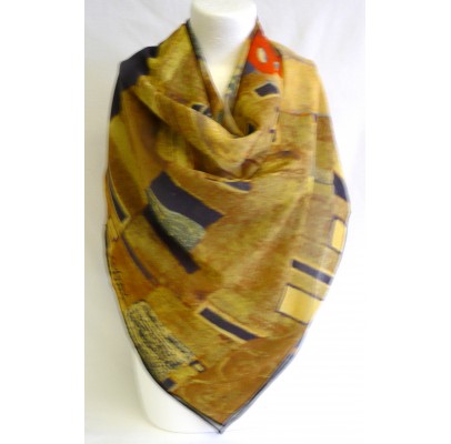 Foulard (90x90) "Le Baiser" de KLIMT