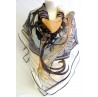 Scarf (90x90) "Musique" by MUCHA