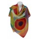 Foulard (90x90) "Joie de vivre" de DELAUNAY