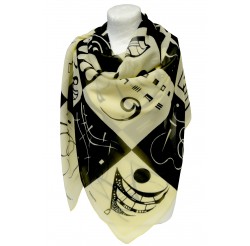 Foulard (90x90) "trente" de KANDINSKY