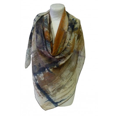 Foulard (90x90) "New York" de Sylvie Loudières