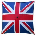 Parapluie Carré Delos Aurillac "Drapeau Britanique"Union flag jack