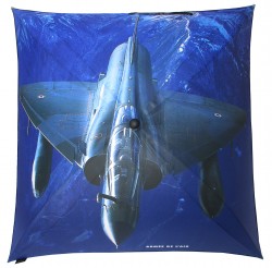 Advertising umbrella for "le L'Armée de l'air"