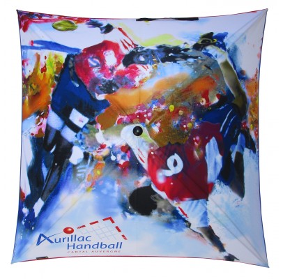 Parapluie Publicitaire pour le Hand ball club d'Aurillac