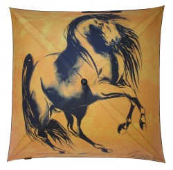 Advertising umbrella for "L'étalon-Noir" Chocolatier Didier FAGET