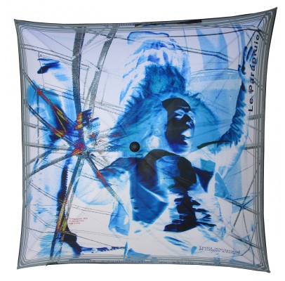 Advertising umbrella for" La Communauté d'agglomération du bassin d'Aurillac"