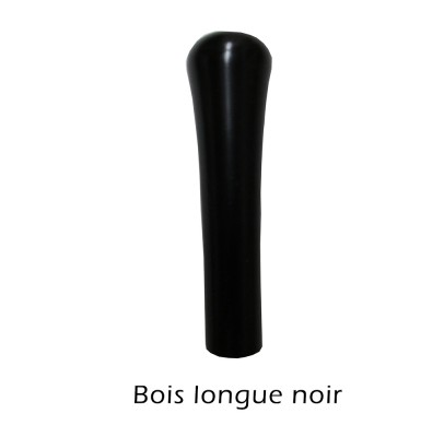 Poignée longue bois noir