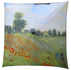 Umbrella coverage : "Les coquelicots" by Claude Monet