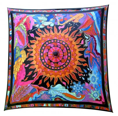 Umbrella coverage : "Les Quatre éléments" by Lucie THULIEZ