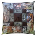 Umbrella coverage :  "Les quatre saisons" by MUCHA