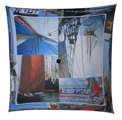 Couverture de parapluie : "Route du rhum" de Yann PAVIE