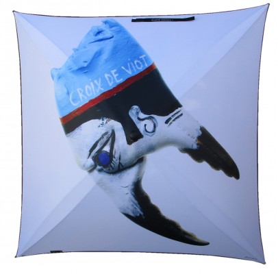 advertising umbrella for "AKKEN"