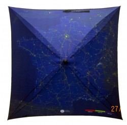 advertising umbrella for RTE Paris 2019