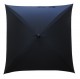 Ombrella Carré Delos solid black