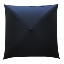 Ombrella Carré Delos solid black
