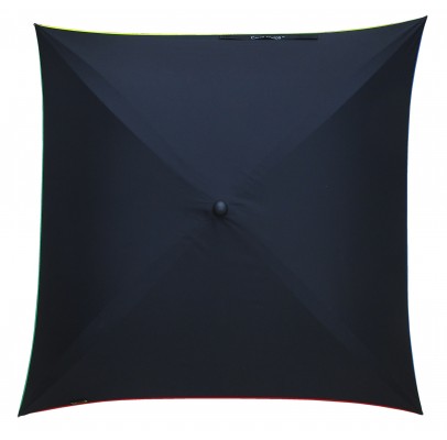Ombrella Carré Delos solid black 4 colors