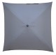 Ombrella Carré Delos solid lead gray