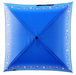 advertising umbrella for "Rotary Club"