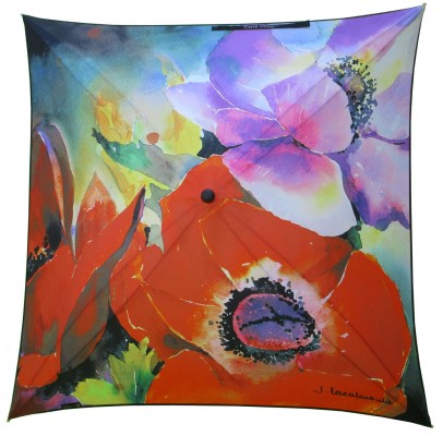 Parapluie:  "Les anémones" de Jean Lacalmontie