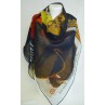 Scarf (90x90) "Affiches" by Toulouse-Lautrec
