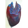 Foulard (90x90) "Sans titre" de Nathalie CHAMBON