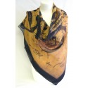 Scarf (90x90)  "Jazz" by Alain BAR