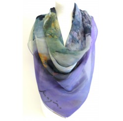 Scarf (90x90) Magis violet
