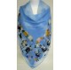 Foulard (90x90) Farandole de Sandra BENIELLI