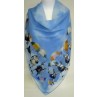 Foulard (90x90) Farandole de Sandra BENIELLI